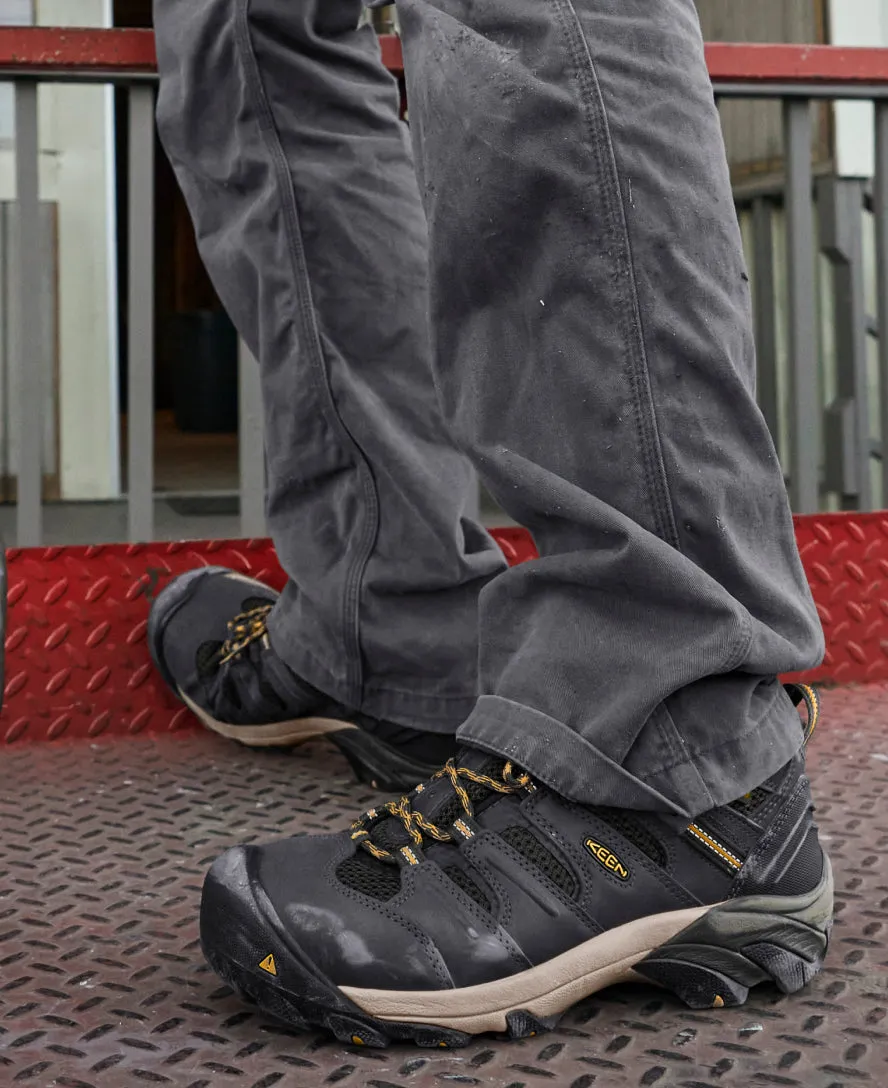 Men's Lansing Mid Waterproof (Steel Toe)  |  Raven/Tawny Olive