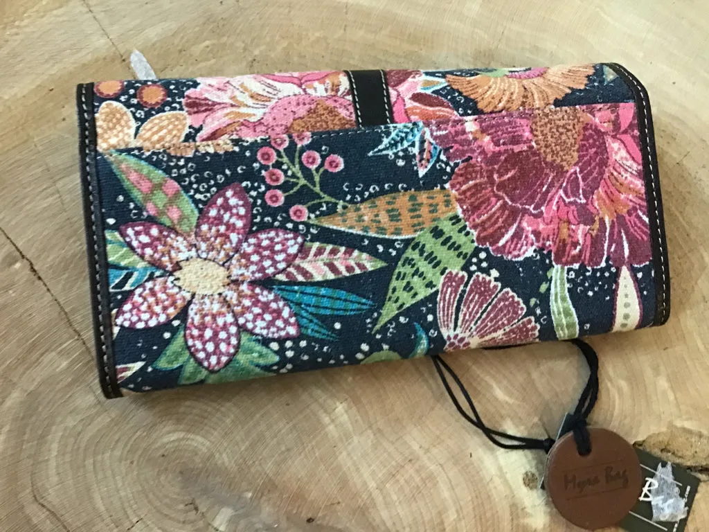 Myra Floral Fabric Wallet