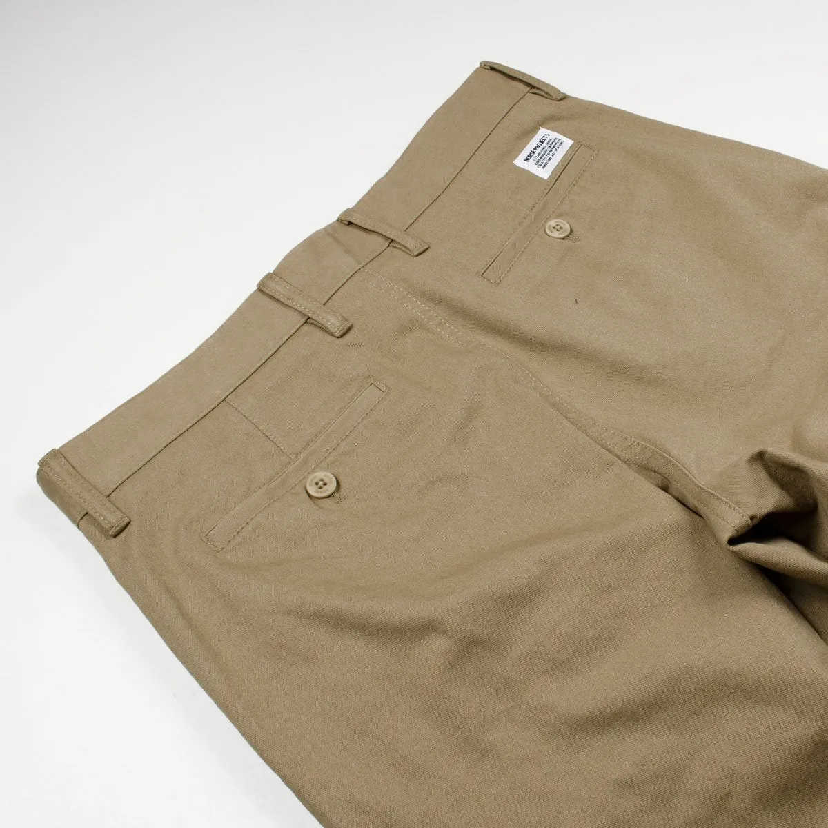 Norse Projects - Aros Heavy Chino - Utility Khaki