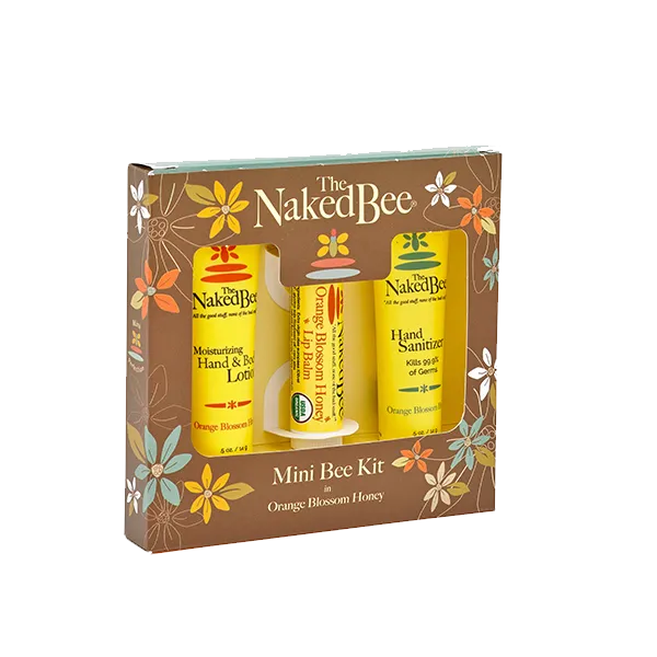 Orange Blossom Honey Mini Bee Kit by Naked Bee