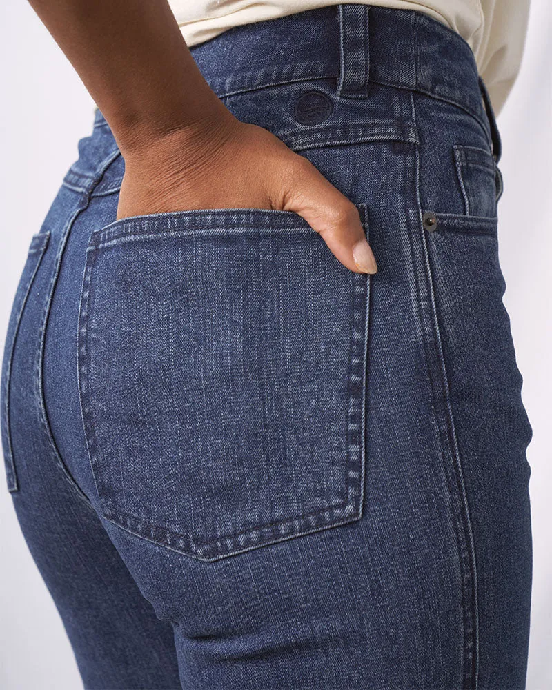 Organic Slim Straight Jean