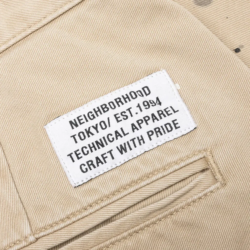 Painted CO Pant - Beige