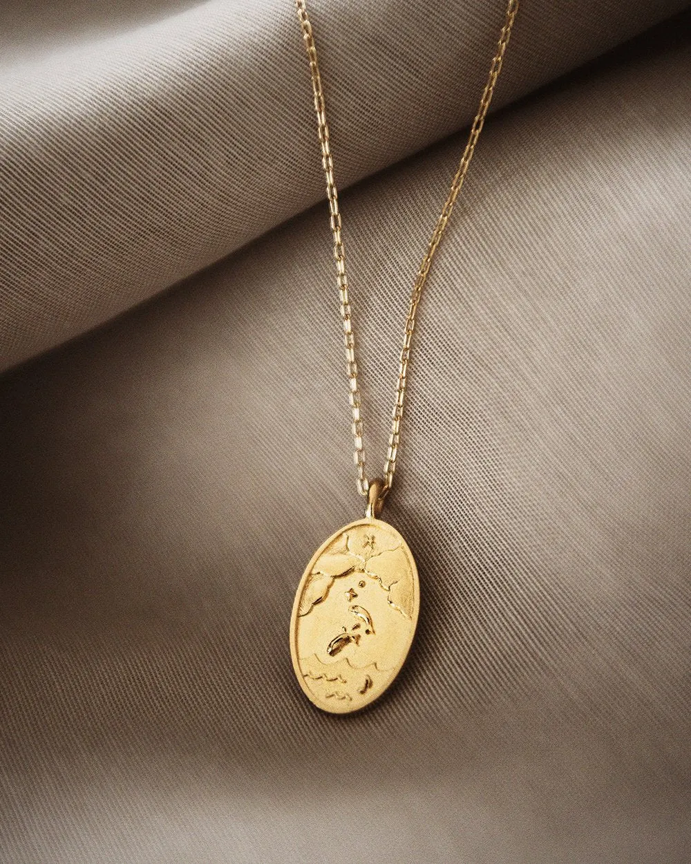 Pisces Zodiac Necklace