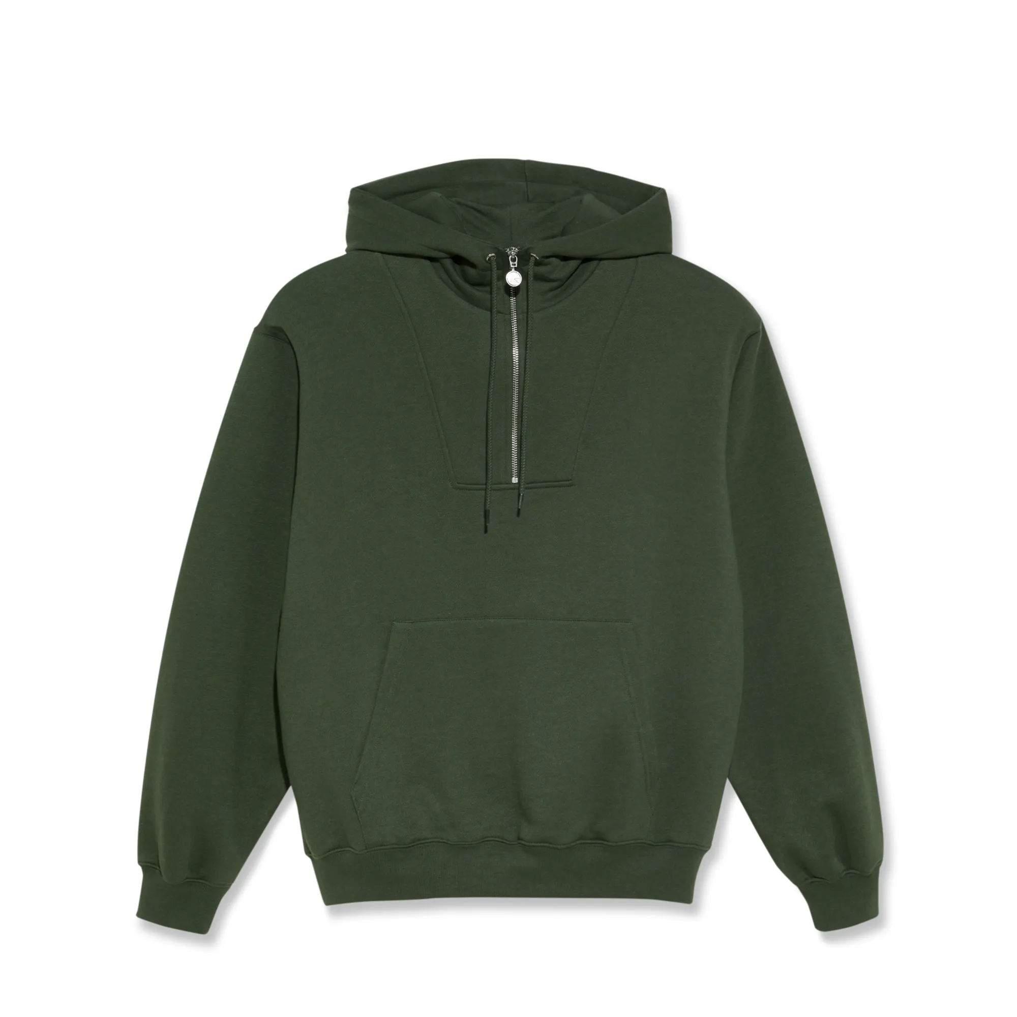 Polar Skate Co. Half Zip Hoodie Dark Olive