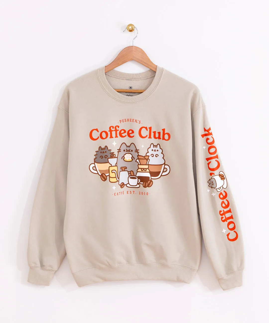 Pusheen Coffee Club Unisex Sweatshirt