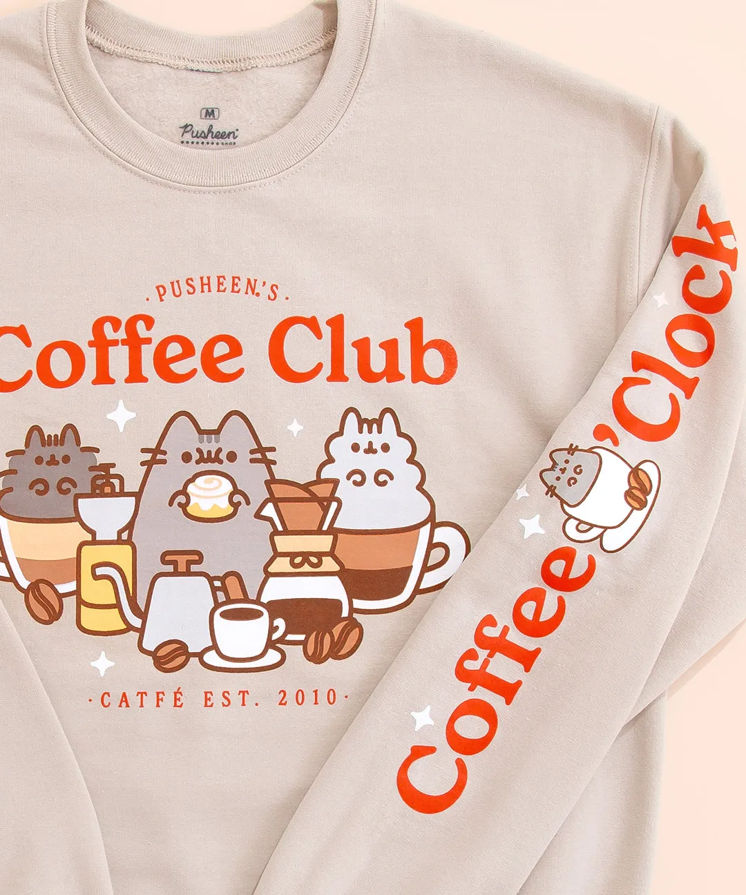 Pusheen Coffee Club Unisex Sweatshirt