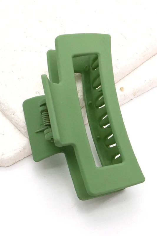 Rectangular Claw Clip