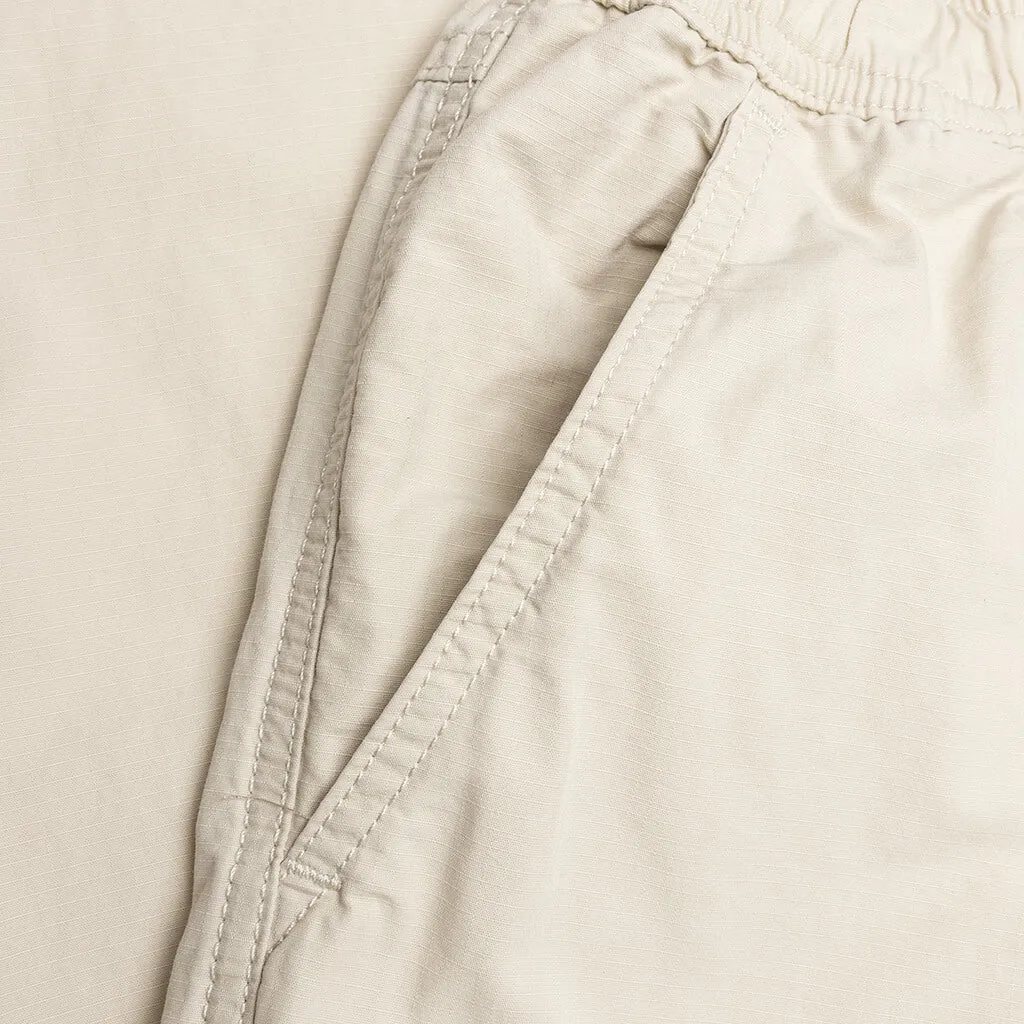 Ripstop Cargo Beach Pant - Cream