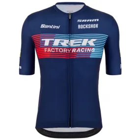 Santini Trek Factory Racing XC Jersey - Navy Blue