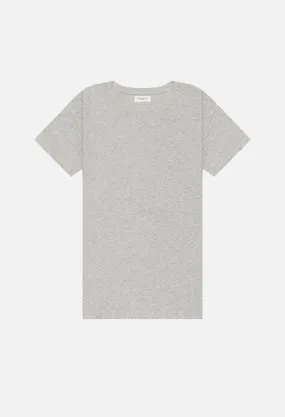 Silk Blend Classic Crew / Grey