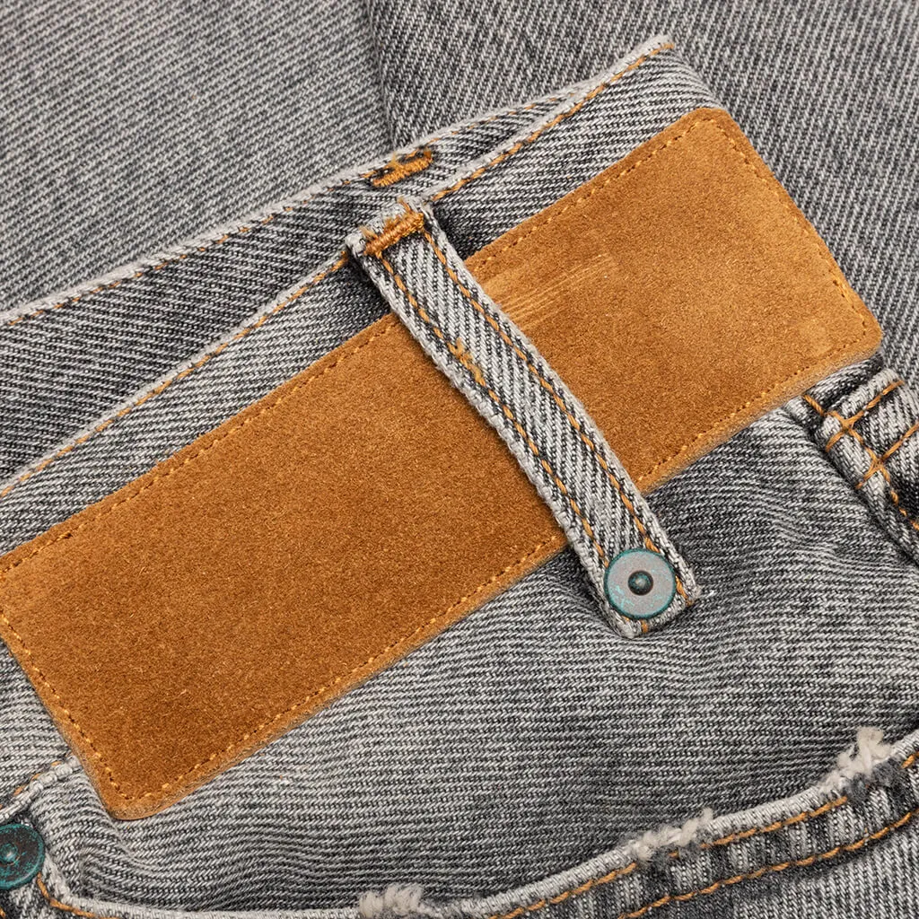 Slim 5 Pockets Denim - Light Grey