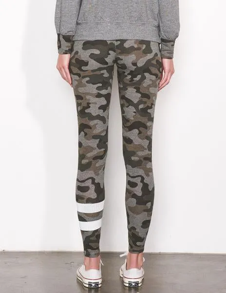 Sundry Stripes Camo Yoga Pant Desert