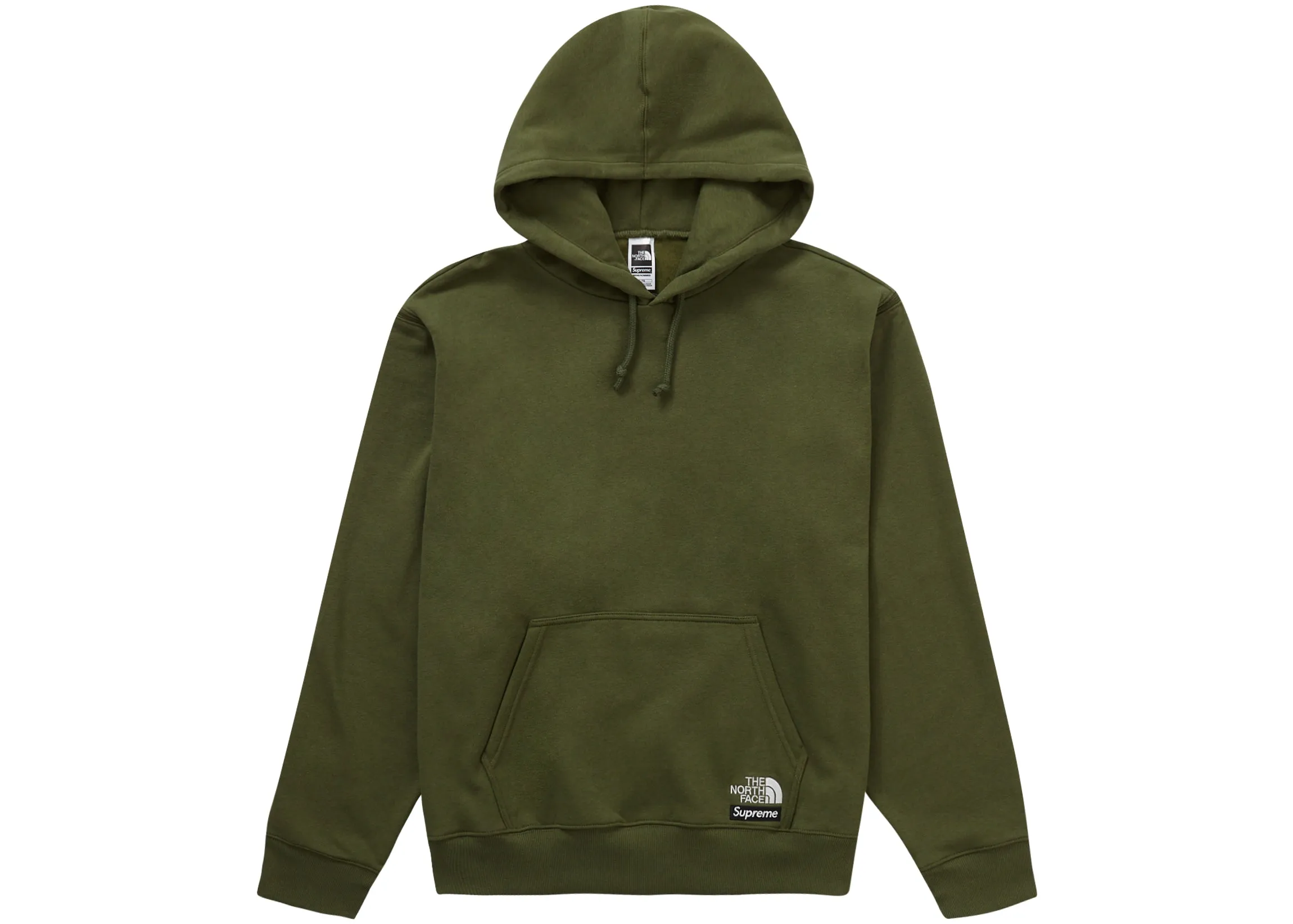 Supreme The North Face Convertible Hooded Sweatshirt Olive