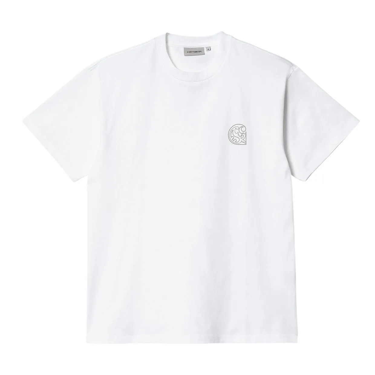 T-shirt Uomo Carhartt WIP S/S Verse Patch Bianco