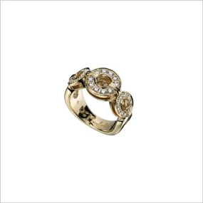 Tempia 18K Gold & Diamond Ring