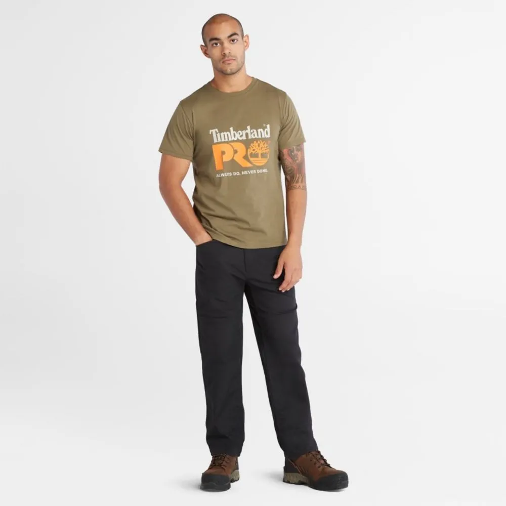 Timberland PRO Men's Short-Sleeve Graphic Work T-Shirt - Olive