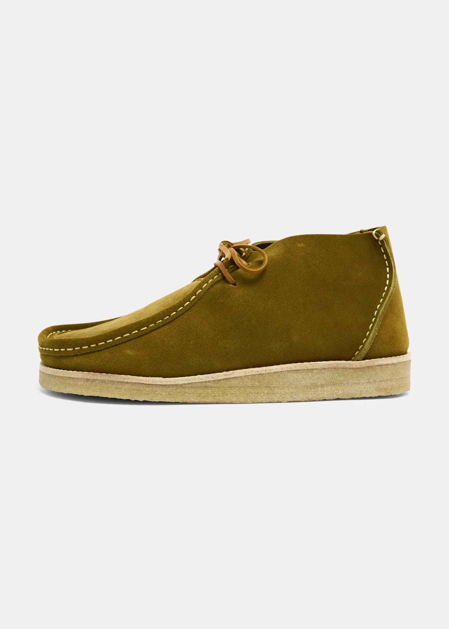 Torres Suede Chukka Boot On Crepe - Moss Green