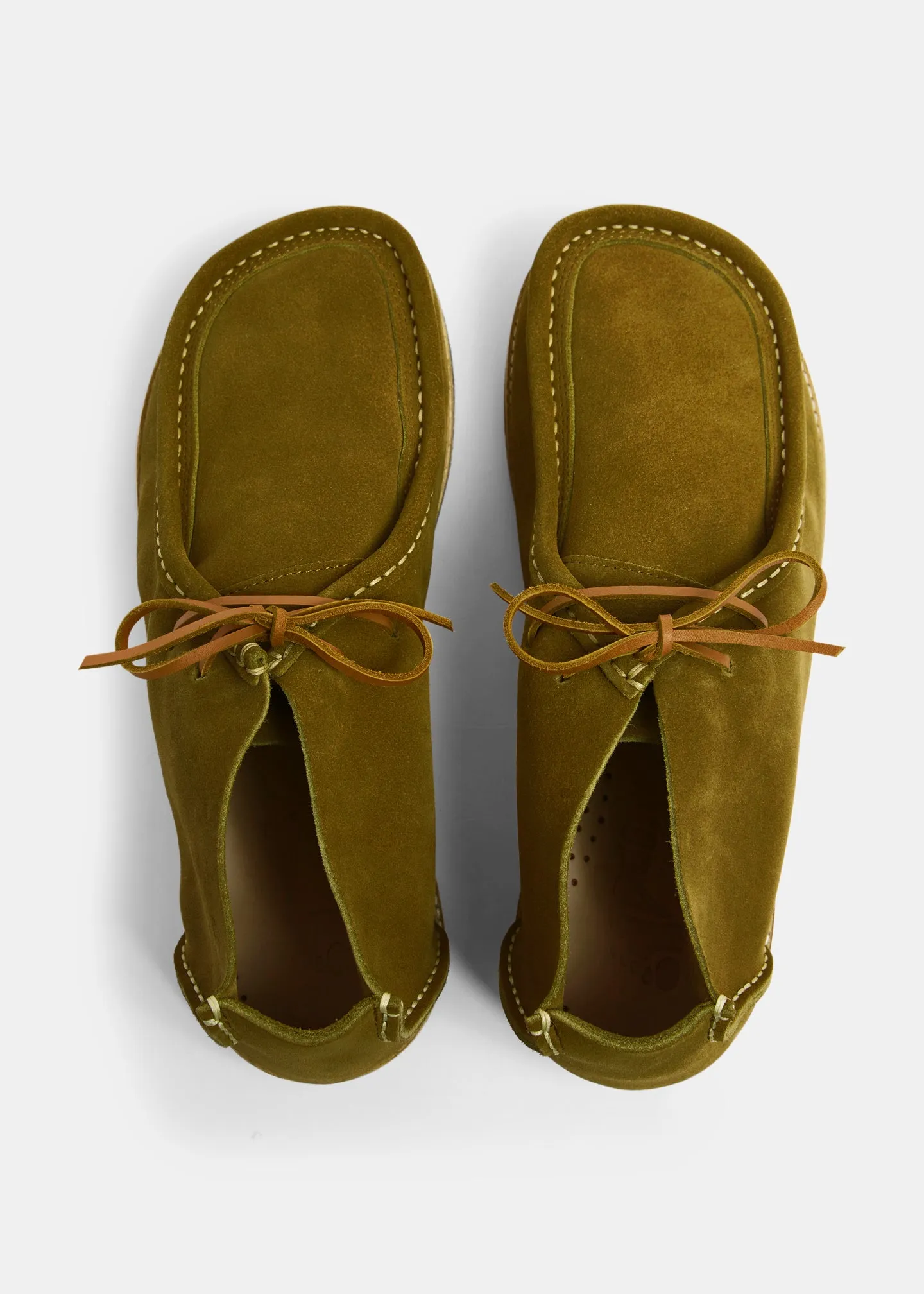 Torres Suede Chukka Boot On Crepe - Moss Green