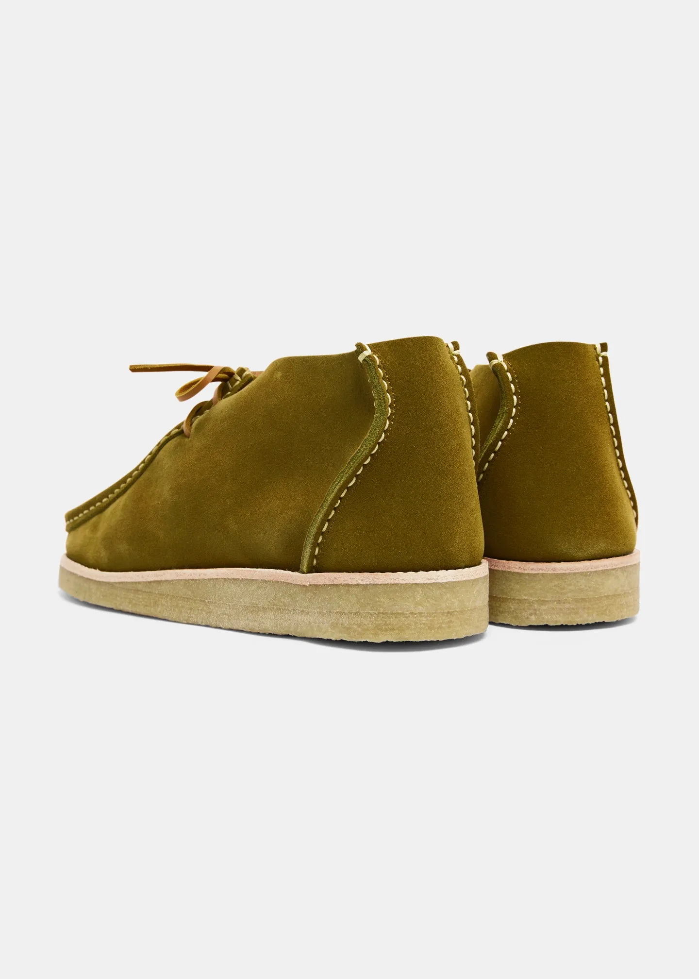 Torres Suede Chukka Boot On Crepe - Moss Green