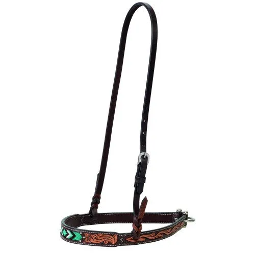 Weaver Turquoise Beaded Noseband