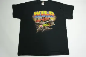 Wild Country Vintage Les Schwab Y2K Ford Crew Cab Truck Swampin' T-Shirt