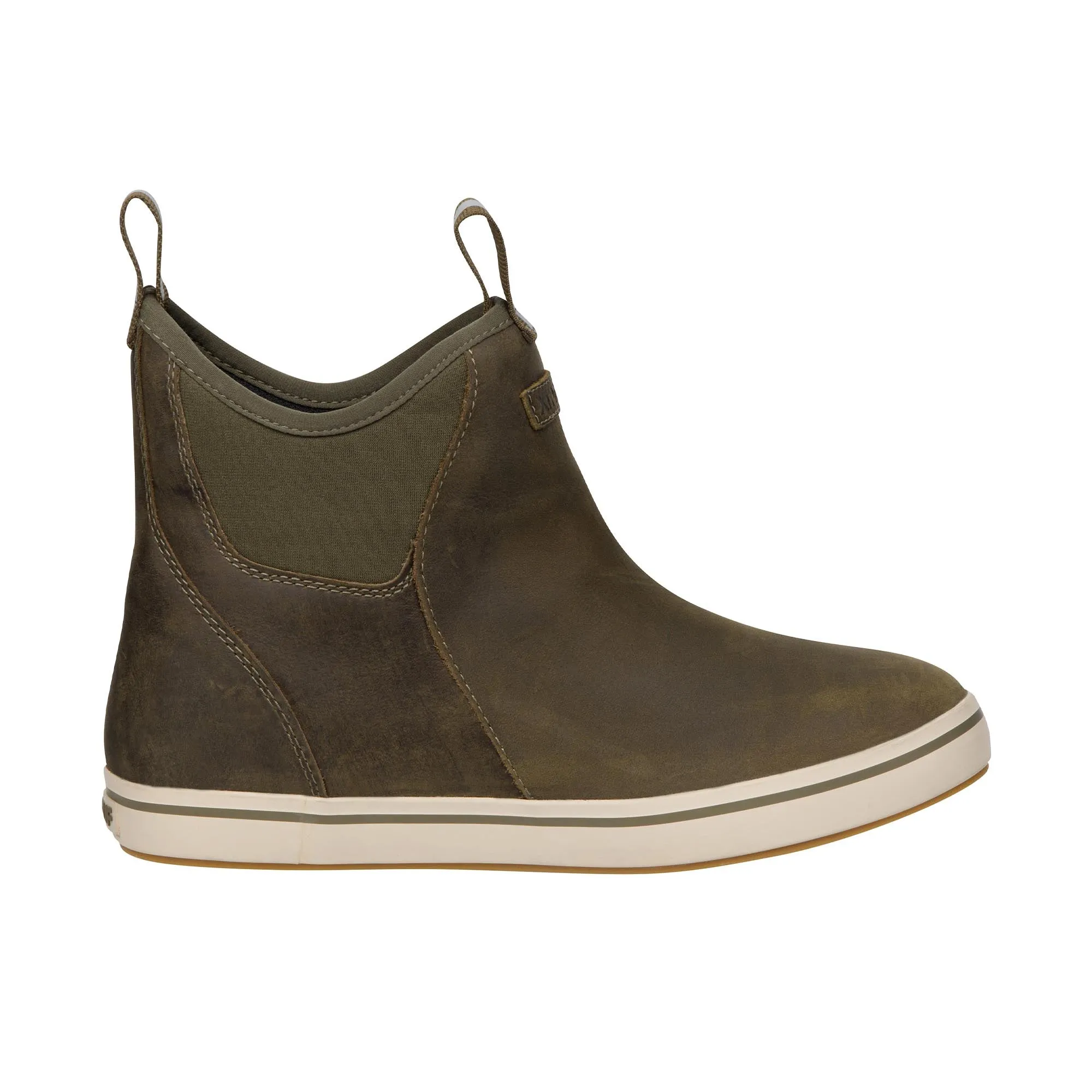 Xtratuf Leather Ankle Deck Boot Olive