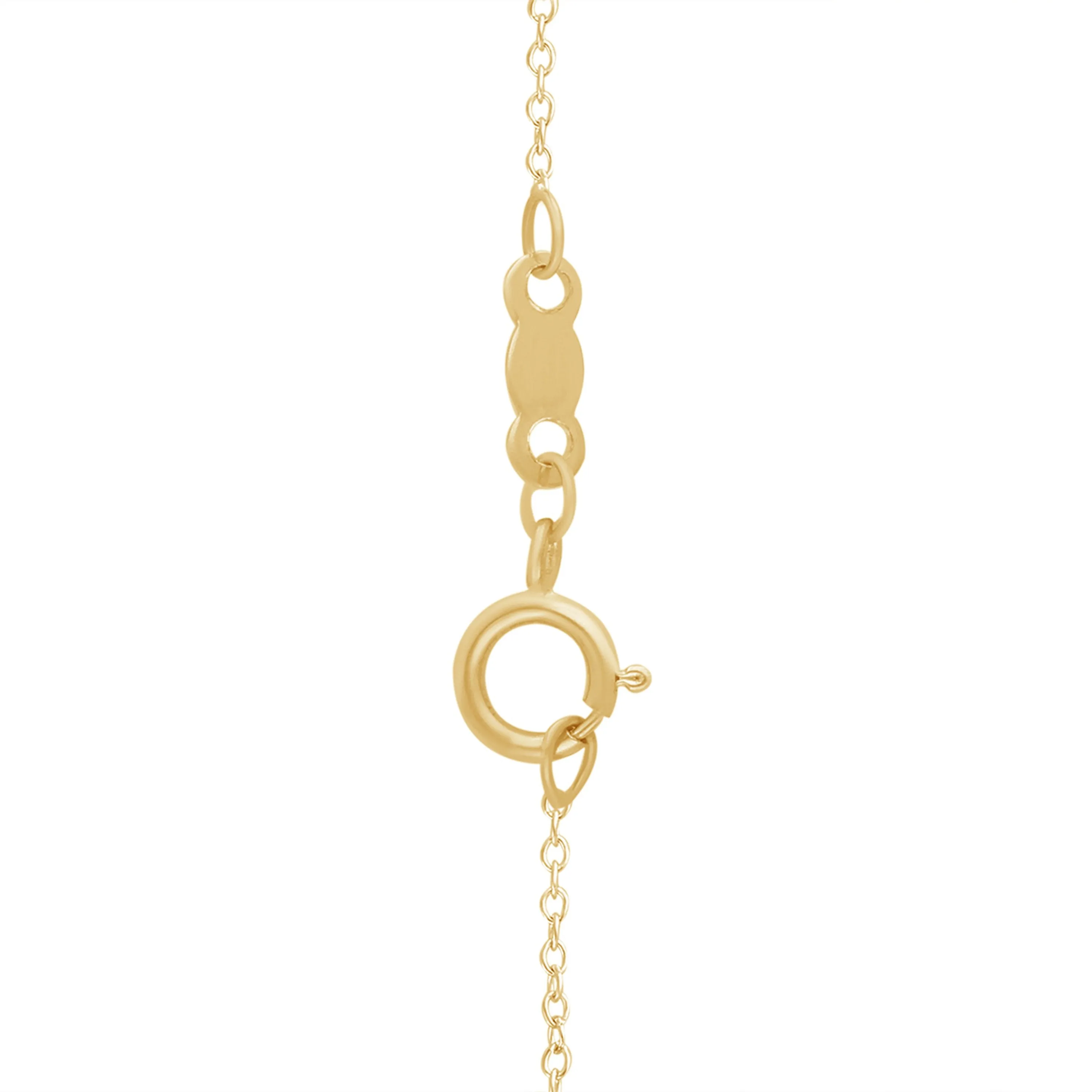 Yellow Gold Diamond Eternal Pendant