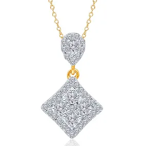 Yellow Gold Diamond Eternal Pendant