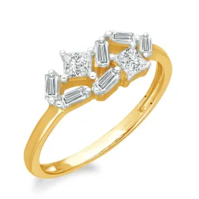 Yellow Gold Diamond Legendary Ring